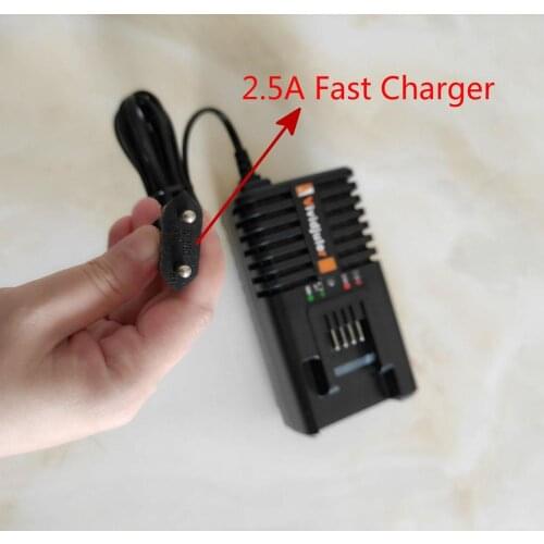 2.5A 20V fast Charger WA3860 for WORX WA3551 WA3549 WA3550 WA3553 battery