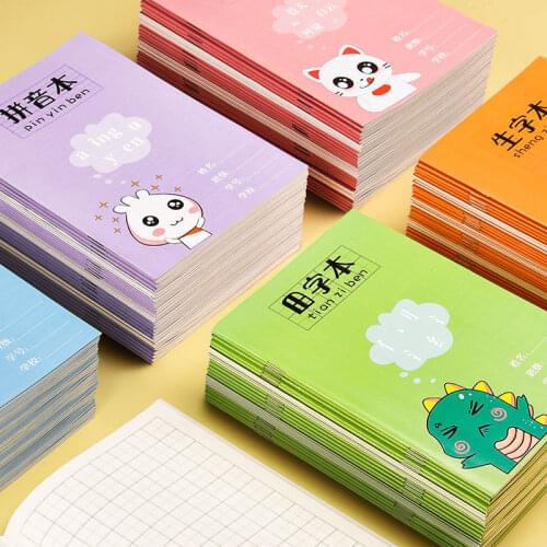 10 Books Pinyin Honda Characters Practicing Mathematics Chinese English Vocabulary Grid Book Workbook Libros Livros Zeszyt Art