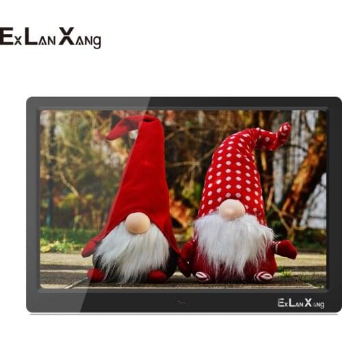 15.4 Inch HD Picture Mult-Media Player MP3 MP4 Alarm Clock For Gift Digital Photo Frame