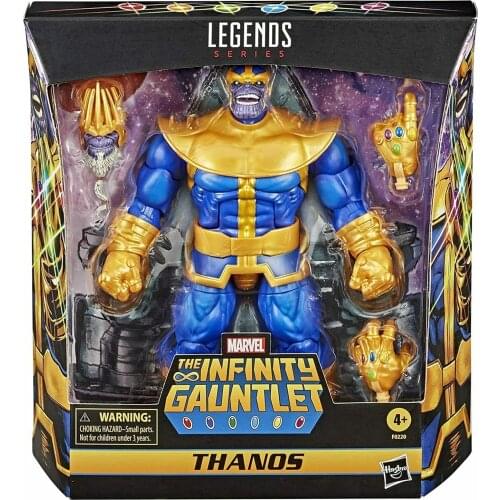 2021 Marvel Legends The Infinity Gauntlet Thanos Deluxe 6" Scale Action Figure Comic Toys Doll Model