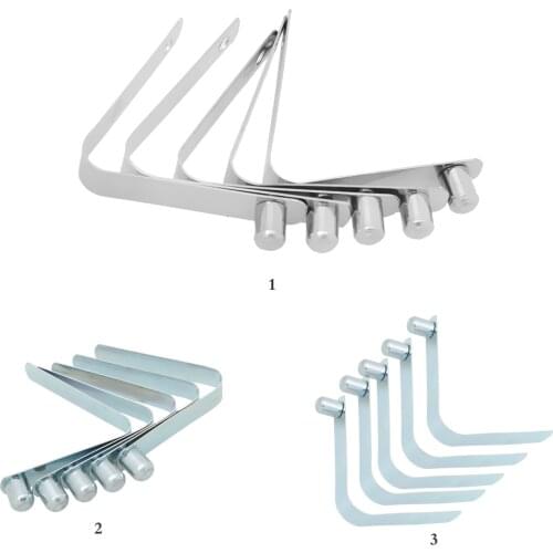 MagiDeal 5pcs Kayak Paddle Push Snap Button Tent Awning Pole Clips Solid Single Pin 6MM Kayak Paddle Push Snap Clip