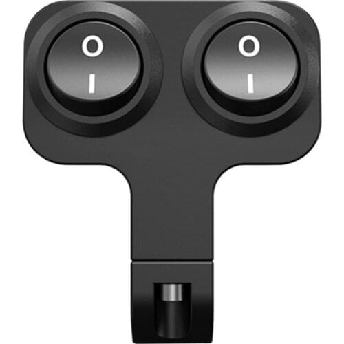 80% Hot Sell Universal 12V Motorcycle Handlebar Double Control Switch for Headlight Indicator