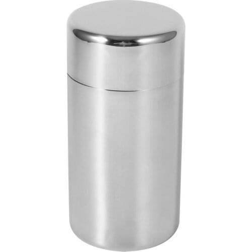 Stainless Steel Tea Tins Tea Can Tea Coffee Sugar Storage forTea Leaf Can Containers Home Kitchen Canisters