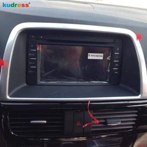 For Mazda CX-5 CX5 2012 2013 2014 2015 2016 ABS Matte Interior Center Control Panel Decoration Cover Frame Trim Car Accessories