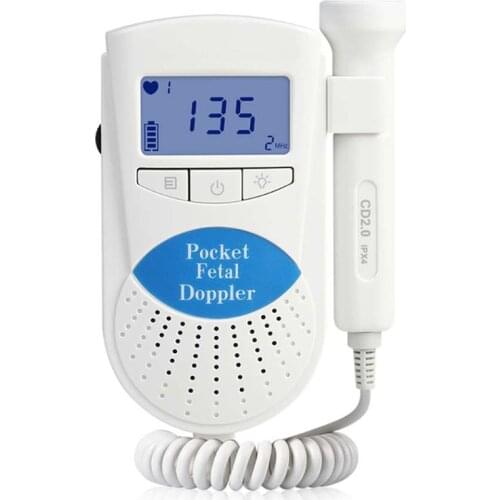 Doppler Fetal Baby Monitor Doppler for Pregnant Women Home Sonar Doppler For Pregnant Doppler Detector 2.5MHz No Radiation
