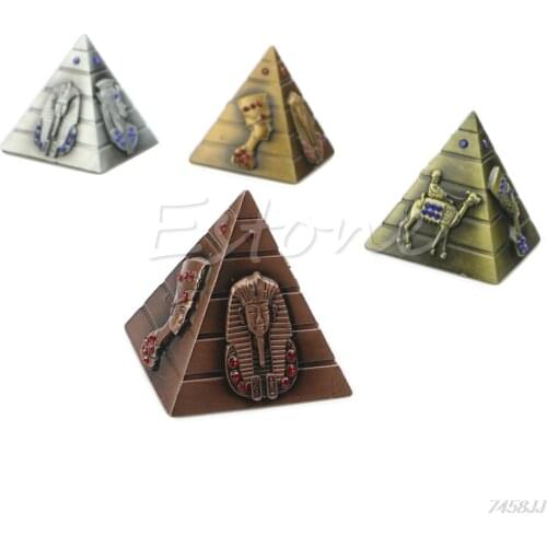 Egyptian Pharaoh Home Decorative Avatar Camel Metal Rhinestone Pyramids Antique G22 Drop ship