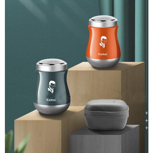 Kemei electric Shaver KM-RS91 USB rechargeable shaver mens shaver beard trimmer portable razor mini shaver waterproof