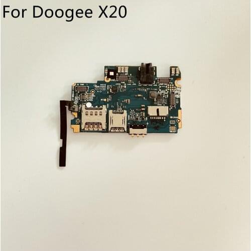 Doogee X20 Used Mainboard 2G RAM+16G ROM Motherboard For Doogee X20 MT6580 Quad Core 5.0 inch HD 720 x 1280 Free Shipping