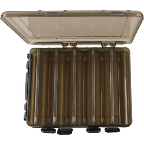 Multifuctional Fishing Lure Box Double Sided Tackle Box Fishing Lure Squid Jig Pesca Accessories Box Minnows Bait Fishing Tackle