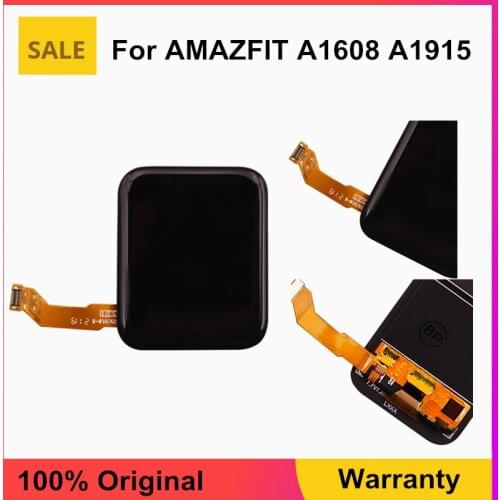 Original LCD For AMAZFIT A1608 A1915 Smart Watch Screen Replacement For AMAZFIT A1608 A1915 LCD Display Touch Screen Digitizer