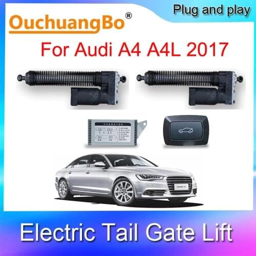 Ouchuangbo Electric Tail Gate Lift for A4 A4L 2017 2018 2019 Remote Control Drive Smart Auto Control Trunk
