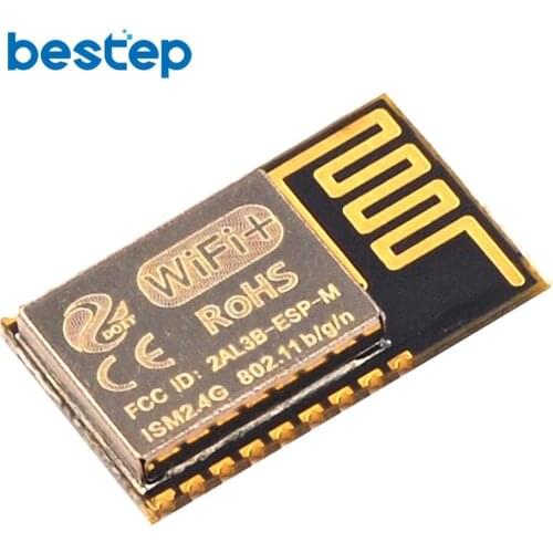 With ESP8266 ESP-12E 12F Compatible Mini Ultra-small size ESP-M2 from esp8285 Serial Wireless WiFi Transmission Module