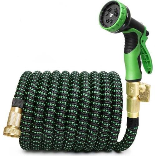 High Quality 25FT-100FT Garden Hose Expandable Magic Rubber Hose Lightweight Wear-Resistant Plastic Hose For Garden Irrigation