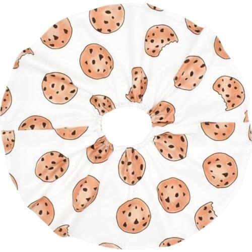 BX0D Baby Feeding Drool Bib Collar Decoration Saliva Towel Soft Scarf Burp Cloth Gift