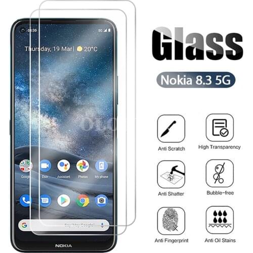 Protective Glass For Nokia 8.3 5G Full Glue Tempered Glas Nokia8.3 Screen Protector Accessorie For Nokia 8.3 2020 safety film 9H