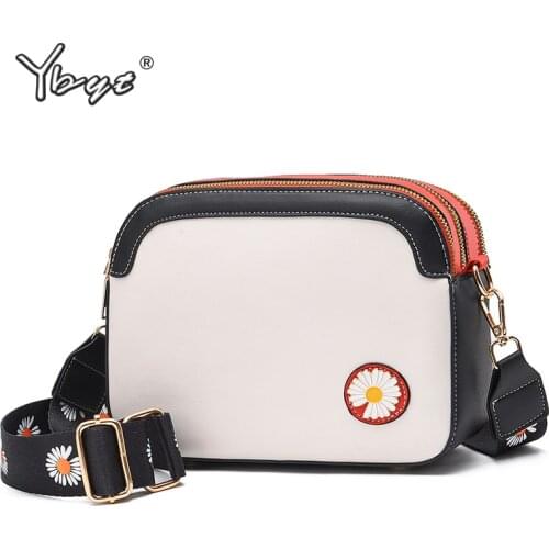 YBYT fashion small bags for women 2020 wide strap PU leather luxury handbags women bags designer ladies shoulder crossbody bag