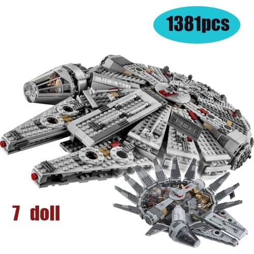 1388pcs Compatible Star movie Wars 75105 Building Blocks Kids Toys For Children Gift