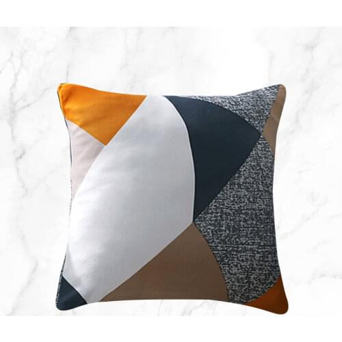 2 PCS Pillow Cases Printed Cushion Covers Elastic 45*45cm Matching Stretch Slipcovers Sectional Elastic Stretch Sofa Cover