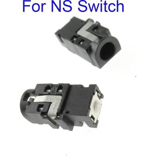 2pcs Original New For NS Switch & Lite 3.5mm Headset Connect Port Socket Headphone Earphone Connector Jack Plug Port