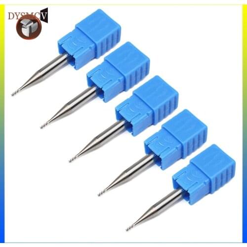 5PCS HRC50 1mm Aluminum Milling Cutter D1X3LXD4X50L HRC50 3Flute Aluminium End Mill Cutter Extended Milling Router Bit Cutters