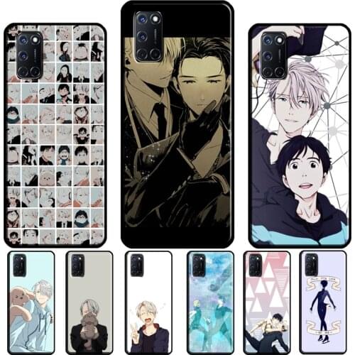 Yuri On Ice Anime For OPPO Reno 4 Pro 2 Z A5 A9 A53 A31 2020 A1K A3S A5S A15 A52 A72 A83 F7 F5 Phone Cover