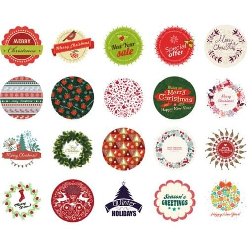 QuickDone 38pcs/lot Mini Christmas Decoration Sticker Creative Cute Xmas Ornament Paper Wall Diary Decorative DIY Sticker MR0095