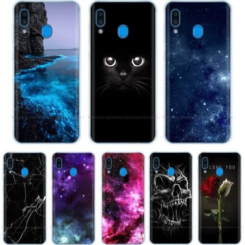 Cartoon Cover Bags For Samsung Galaxy M20 Thin Silicone Case TPU For Samsung Galaxy M20 Coque Protector For Samsung M20 Case