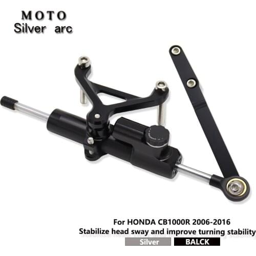 Motorcycle Steering Stabilize Damper Bracket Mount For HONDA CB1000R CB1000 R 2006-2016 2015 2014 2013 2012 2011 2010 2009 08 07
