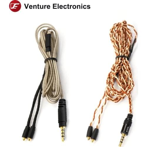 Venture Electronics VE Basic MMCX to 3.5SE 2.5trrs 3.5trrs Mic Controler Cable