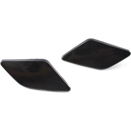 Pair RH+ LH Headlight Washer Cover Cap Front Bumper Trim for VOLVO S40 V50 09-12 39886397,39886377,30744955,30744954