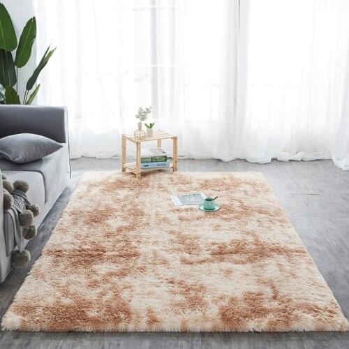 7@# European Style Thick Carpet for Living Room Rug Children Bed Room Fluffy Floor Carpets Window Bedside Rugs Soft Velvet M
