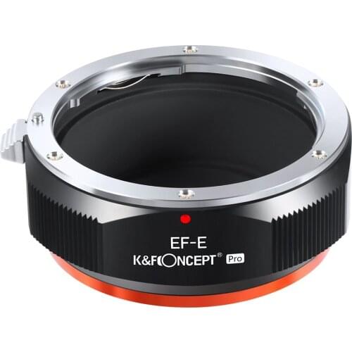 K&F Concept adapter for Canon EOS EF mount lens to Sony NEX-7 6 5R 5T A5000 A5100 A6000 A6300 A6400 A6500 A7 A7II A7R A73 A9