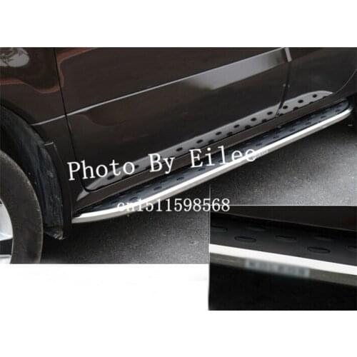 Aluminium side step running board Nerf bar Suitable FIT FOR Renault Koleos 2009-2015