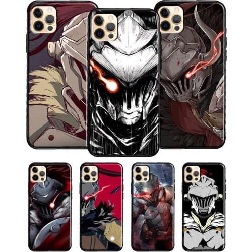 Anime Goblin Slayer For iPhone 12 Pro Max Mini 7 8 Plus Phone Case For iPhone 11 Pro Max XS XR X SE 2020 Cover