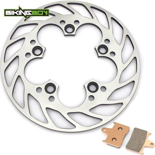 BIKINGBOY For Suzuki GSXR 600 750 K4 K5 GSX-R 1000 2001 2002 2003 2004 2005 2006 Rear Brake Disc Disk Rotor Pads 220mm Stainless