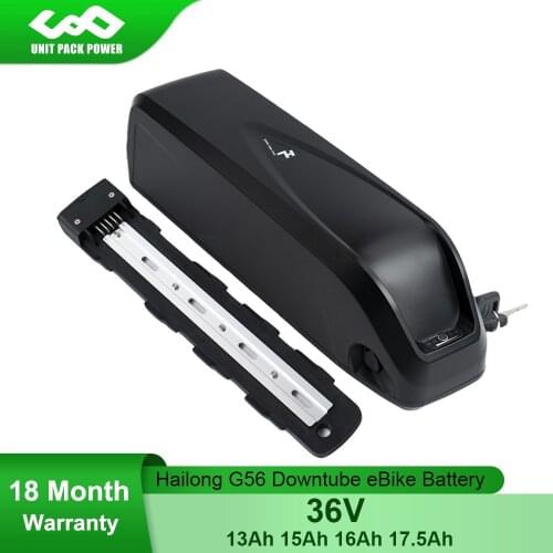 Newest 36V 13Ah 16Ah 18Ah Hailong Electric eBike Battery With Samsung/LG/Sanyo Li-ion Cell for 8Fun 500W 350W 250W Bicycle Motor