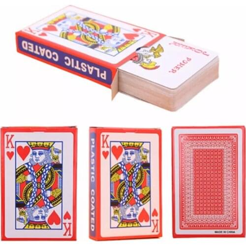 56*86mm playing cards 100% PVC plastic playing cards high-quality game playing cards professional poker game board game