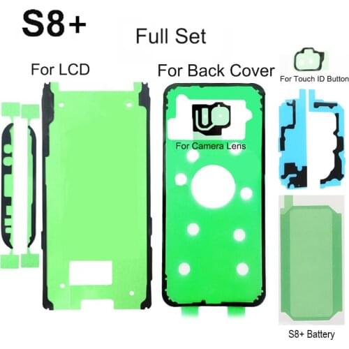 LCD Front Screen Waterproof Adhesive Sticker Glue Tape Adhesive Button Sticker Battery Adhesive Sticker For Samsung S8 Plus S8