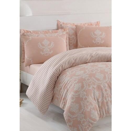 Modern Printed Bedding Set Duvet Cover Set Lattice Style Single Double Queen Flat Bed Sheet Bedclothes Duvet Cover Set