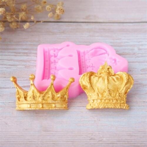 The court Crown European pattern border Decorative silicone mold fondant mold cake decorating tools chocolate gumpaste mold