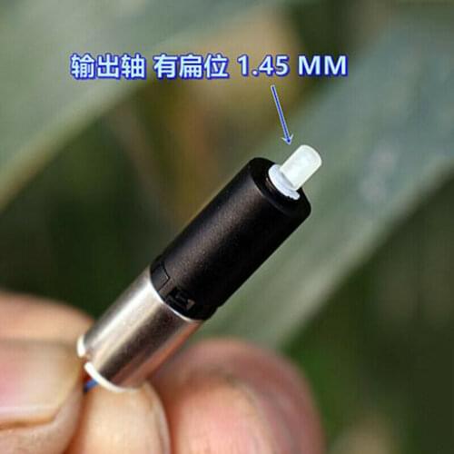 Tiny 6mm Coreless Motor Precision Planetary Gearbox Gear Mute Motor DC 3V 3.7V 58RPM Slow Speed High Torque for Password Lock