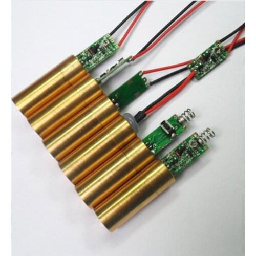 3V 532nm green laser module laser head device stage light show laser module positioning sight 10mW