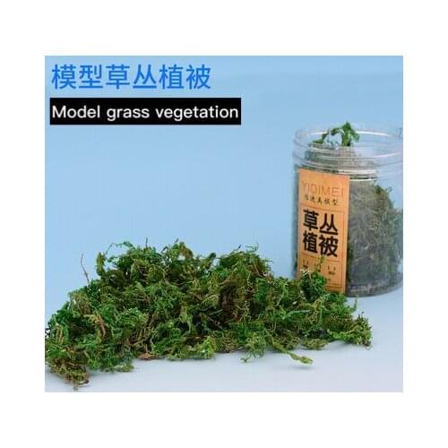Model material Platform scene Terrain landscaping sand table Soldier Gundam Grass vegetation