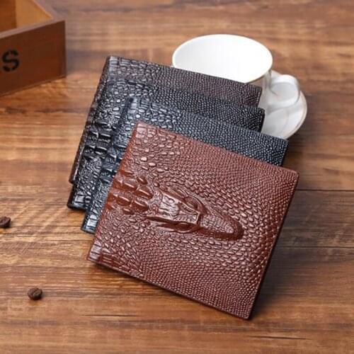 2021 Men Wallets New Male Vintage Leather Brand Luxury Wallet Short Male Purses Money Clip Credit Card Dollar Wholesale Price