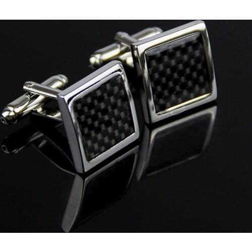 Mens Gift Party Formal Brass Rectangle Business Shirt Cufflinks Gentlemen Business Jewelry