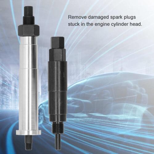 Car Hand-held Disassembly Tools Broken Spark Plug Extractor Removal Tool Kit 65600 Fit for Ford Triton 3 Valve 5.4L Engines