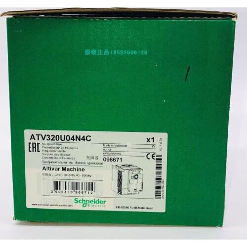 1PCS New Schneider Electric ATV320U04N4C AC Variable Frequency Drive 0.37KW 1/2 HP