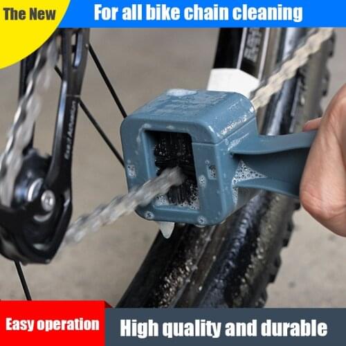 Plastic Motorcycle Bicycle Chain Clean Brush Gear Grunge Brush MTB Mountain Bike Machine Washer Brush Scrubber Cycling Clean Kit