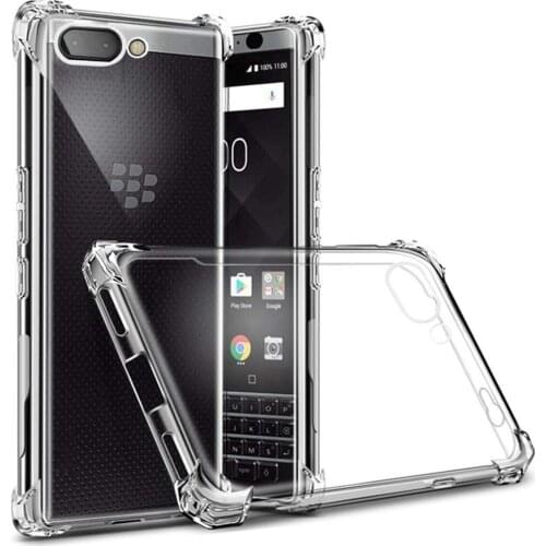 Airbag TPU Silicone Shockproof Case For Blackberry Key2 Key 2 Lite Keyone DTEK70 Motion DTEK60 Phone Cover Shell Funda