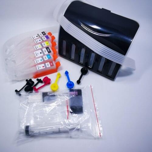 CISS Ink Cartridge PGI-780XL PGI-780 CLI-781XL For Canon PIXMA TS707/TR8570/TS8170/TS8270/TS9170